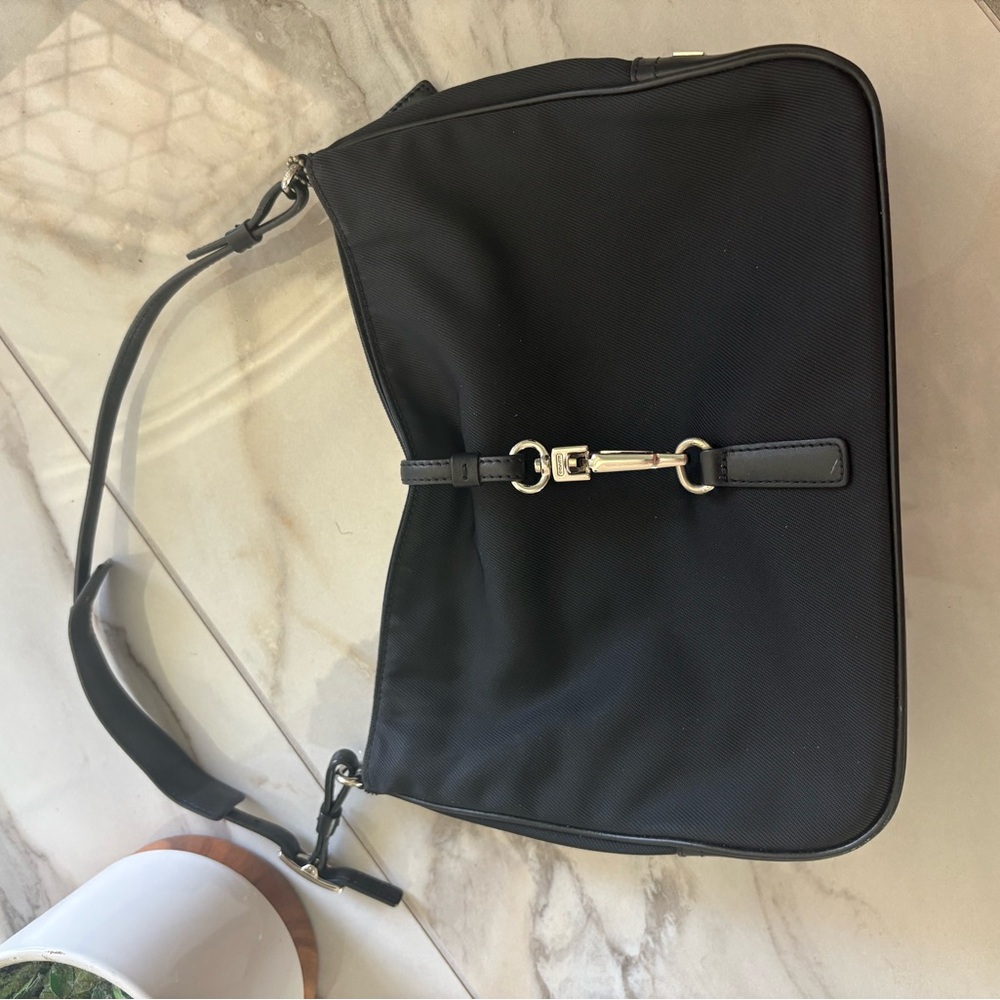 Black Men's Shoulder Bag